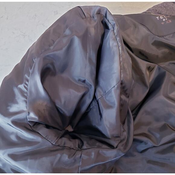 Tumi T-Tech Men's Size Large Down Filled Coat Quilted L8GRB Black *Missing Hood* - Picture 6 of 16